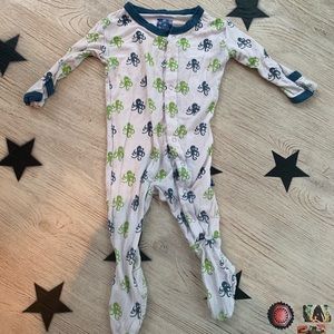 Kickee Pants footed pajamas